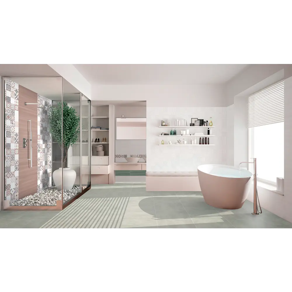 Фото Керамическая плитка I.tiles CHA26CNE 20x60см 1.44 м² цвет белый, цена за упаковку