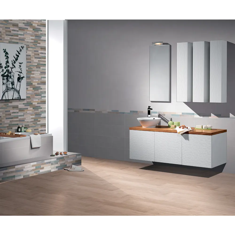 Фото Керамическая плитка I.tiles SOU26MU 20x60см 1.44 м² цвет мультиколор, цена за упаковку Фото Керамическая плитка I.tiles SOU26MU 20x60см 1.44 м² цвет мультиколор, цена за упаковку