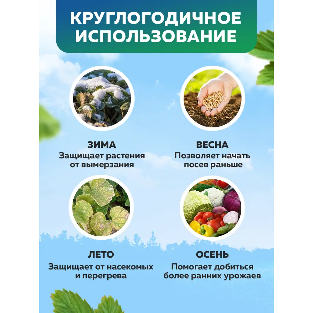 Фото 3 Агроткань черная 100 Мегапласт 1.1x10 м Фото 3 Агроткань черная 100 Мегапласт 1.1x10 м
