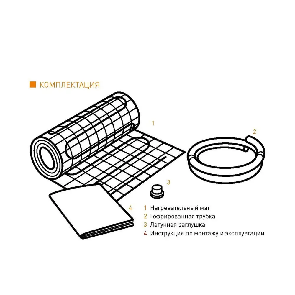 Фото 3 Нагревательный мат для теплого пола Iqwatt IQ Floor Mat Pro 15 м² 3000 Вт Фото 3 Нагревательный мат для теплого пола Iqwatt IQ Floor Mat Pro 15 м² 3000 Вт