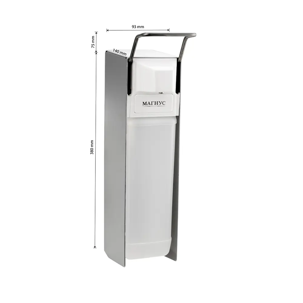Фото 7 Дозатор для жидкого мыла Magnus Сан-AOO-701 цвет белый, серый Фото 7 Дозатор для жидкого мыла Magnus Сан-AOO-701 цвет белый, серый