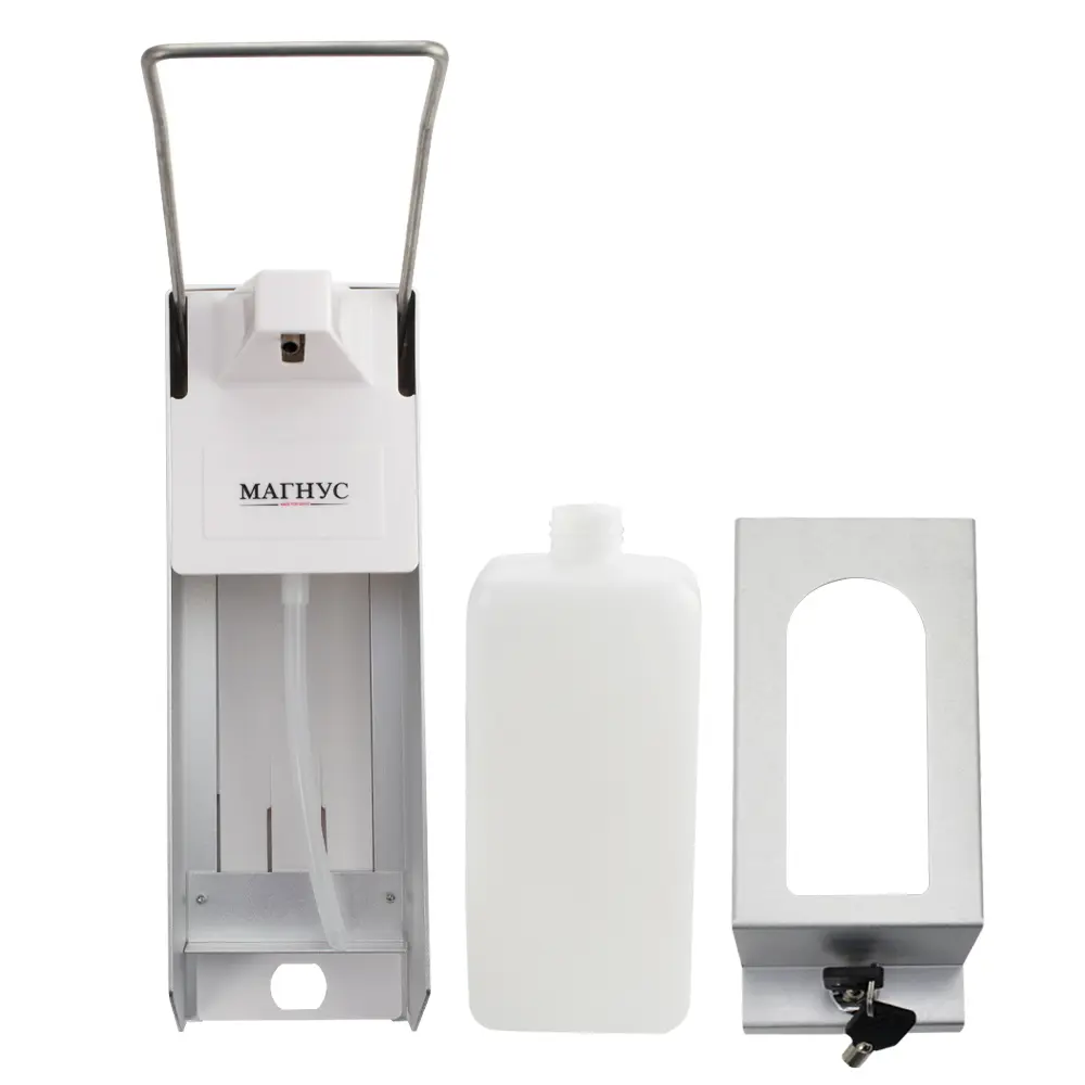 Фото 7 Дозатор для жидкого мыла Magnus Сан-AOO-700 цвет белый, серый Фото 7 Дозатор для жидкого мыла Magnus Сан-AOO-700 цвет белый, серый