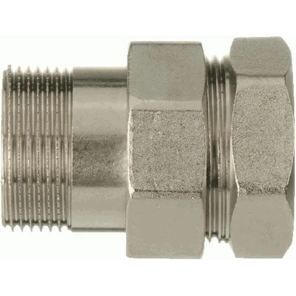 Фото Американка прямая Terma 1 1/2"x1 1/2" ВР-НР латунь Фото Американка прямая Terma 1 1/2"x1 1/2" ВР-НР латунь