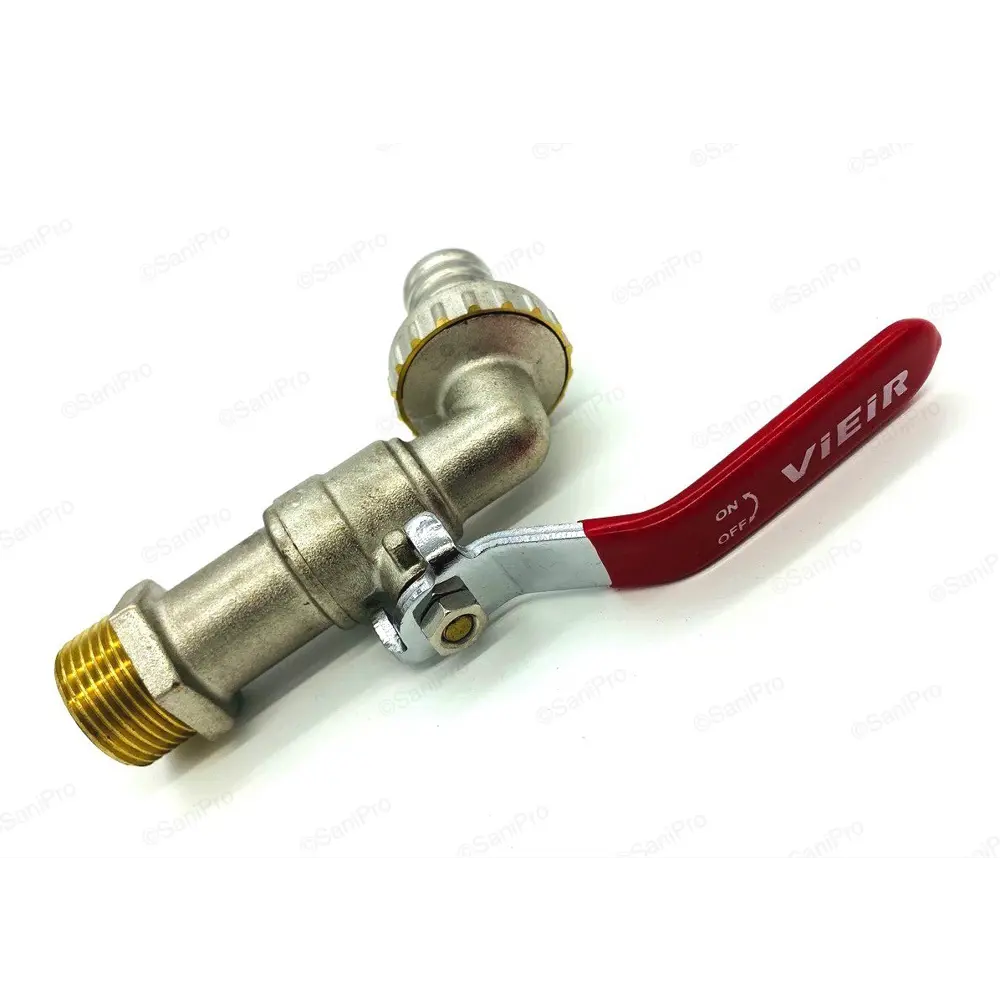 Фото 2 Кран садовый ViEiR VER5004 со штуцером 3/4" наружная резьба Фото 2 Кран садовый ViEiR VER5004 со штуцером 3/4" наружная резьба
