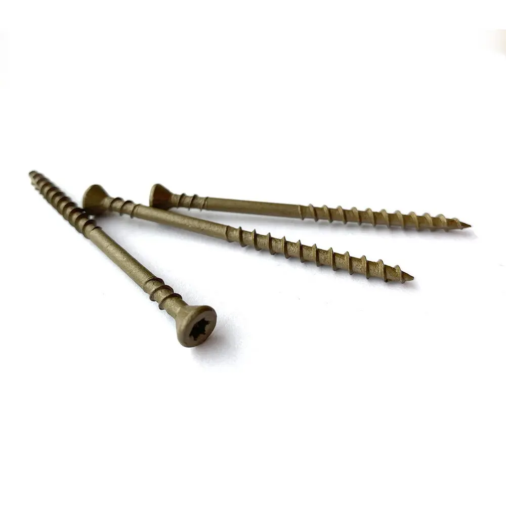 Фото 2 Саморезы для монтажа террас и фасадов Camo Premium decking screw Protech 75X4.5мм C4 T20 1750 шт с антикоррозийным покрытием Фото 2 Саморезы для монтажа террас и фасадов Camo Premium decking screw Protech 75X4.5мм C4 T20 1750 шт с антикоррозийным покрытием