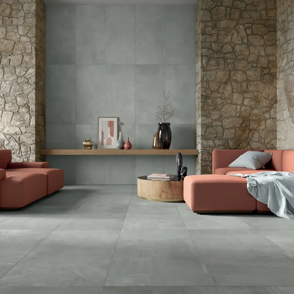 Фото Плитка Dado ceramica Paint Grey 60*120 60x120см 1.44 м² цвет серый, цена за упаковку Фото Плитка Dado ceramica Paint Grey 60*120 60x120см 1.44 м² цвет серый, цена за упаковку
