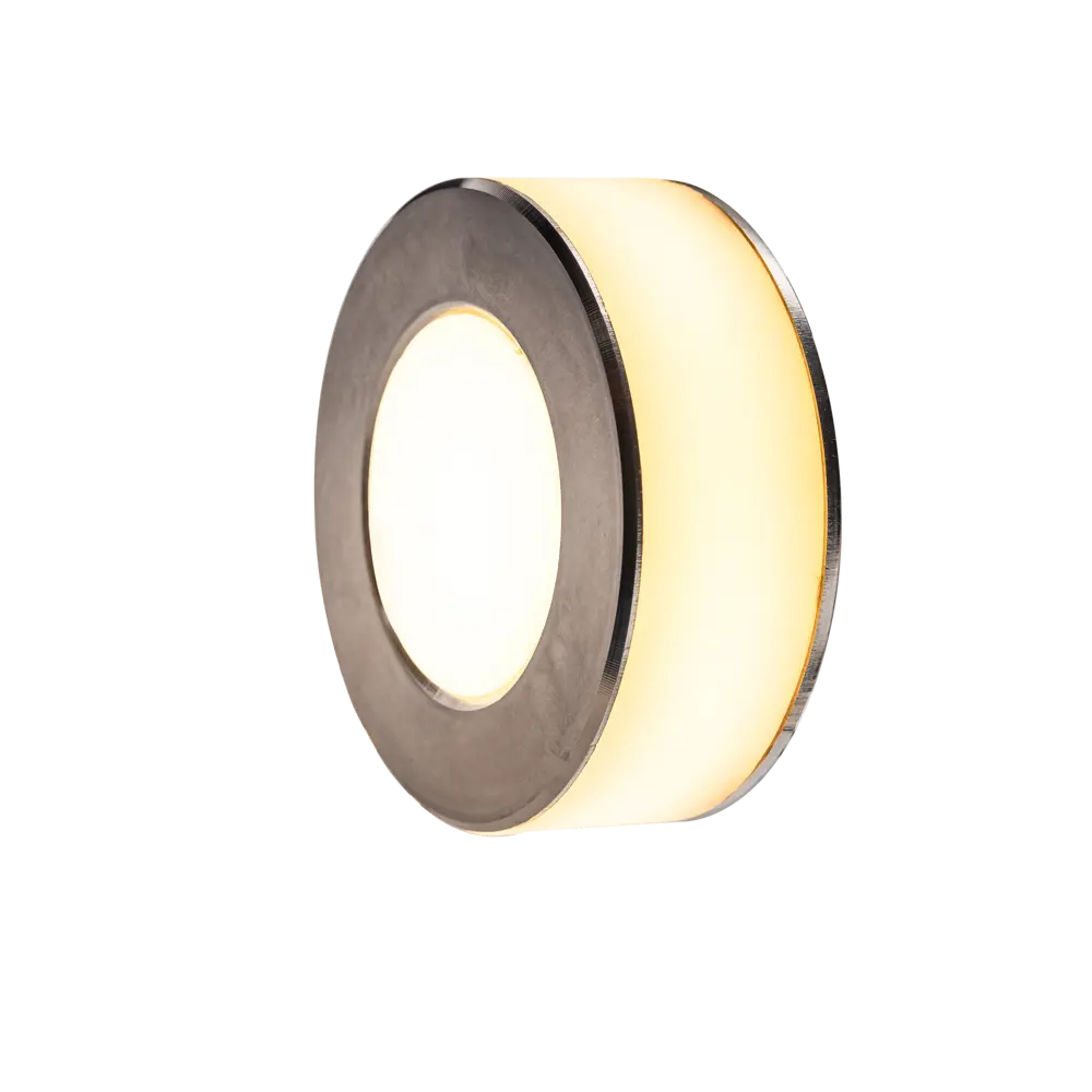 Фото 2 Светильник настенный светодиодный уличный LEDBLOCK Focus R Модель 2 Focus R 90 IP68 цвет белый матовый Фото 2 Светильник настенный светодиодный уличный LEDBLOCK Focus R Модель 2 Focus R 90 IP68 цвет белый матовый