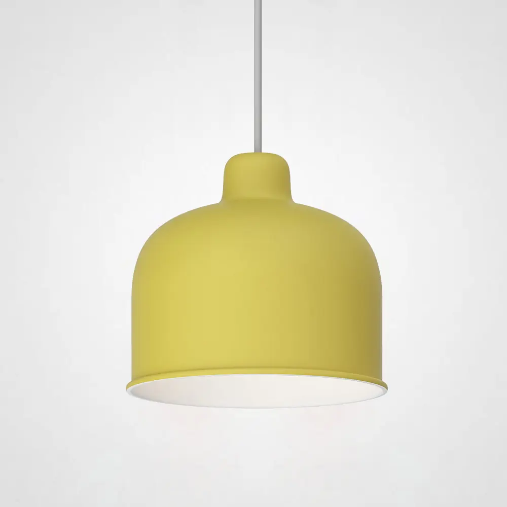Фото Люстра потолочная IMPERIUMLOFT 178315-26 Grain Pendant Lamp 1 лампа 3 м² цвет желтый