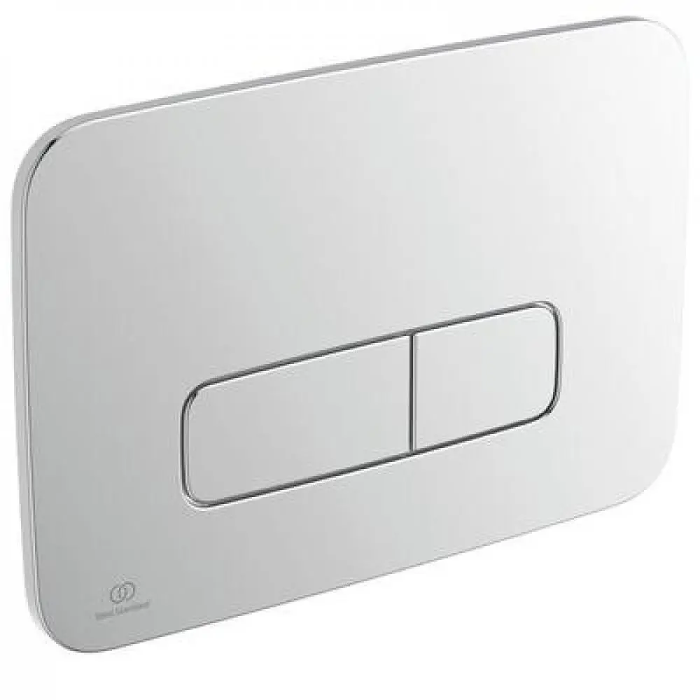 Фото Панель смыва Ideal Standard Oleas R0124AA цвет серый серебристый Фото Панель смыва Ideal Standard Oleas R0124AA цвет серый серебристый