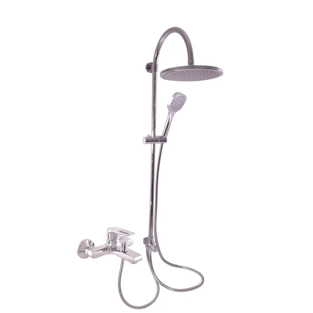 Фото Смеситель для ванны Ravslezak CO254.5/3 однорычажный с душевой лейкой цвет хром