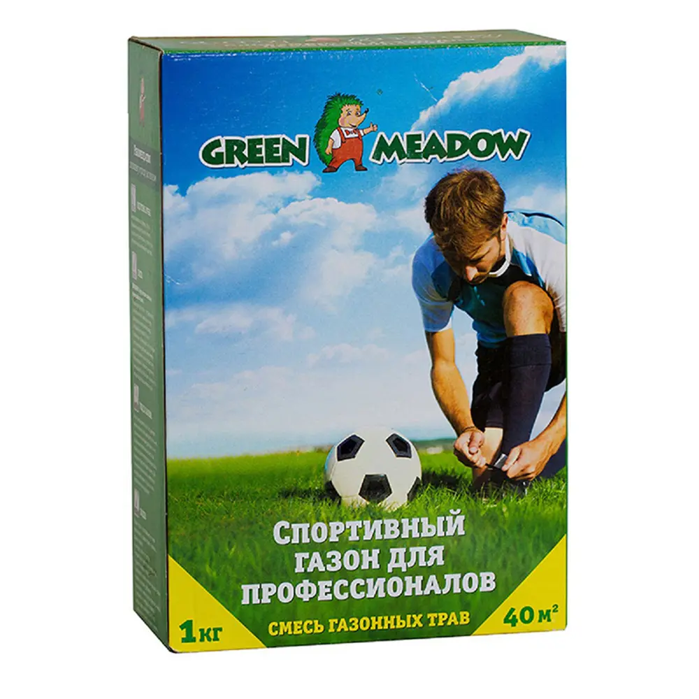 Фото Семена газона Greenfield Спортивный газон для профессионалов 1кг Фото Семена газона Greenfield Спортивный газон для профессионалов 1кг