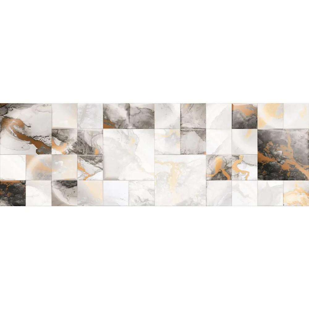 Фото Декор настенный Primavera Tiziana Gold DG04-02 30x90см цвет Серый серебристый Фото Декор настенный Primavera Tiziana Gold DG04-02 30x90см цвет Серый серебристый