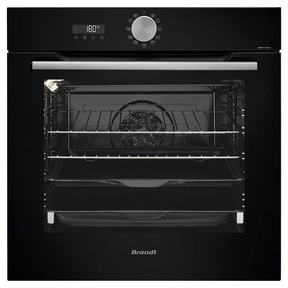 Фото Электрический встраиваемый духовой шкаф Brandt BOP7537B 59.2x59.6x54.4 см цвет черный металлик Фото Электрический встраиваемый духовой шкаф Brandt BOP7537B 59.2x59.6x54.4 см цвет черный металлик