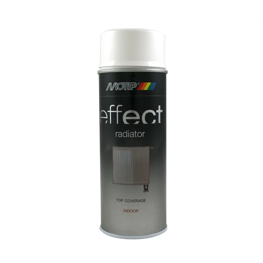 Фото Эмаль для радиаторов MOTiP белая глянцевая 0.4л Фото Эмаль для радиаторов MOTiP белая глянцевая 0.4л