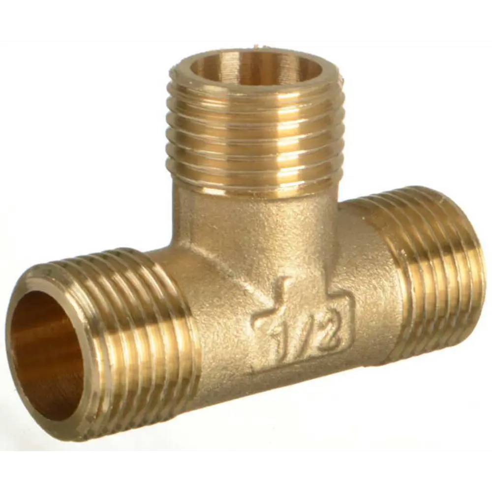 Фото Тройник Terma 1/2"x1/2"x1/2" НР латунь 42569 Фото Тройник Terma 1/2"x1/2"x1/2" НР латунь 42569