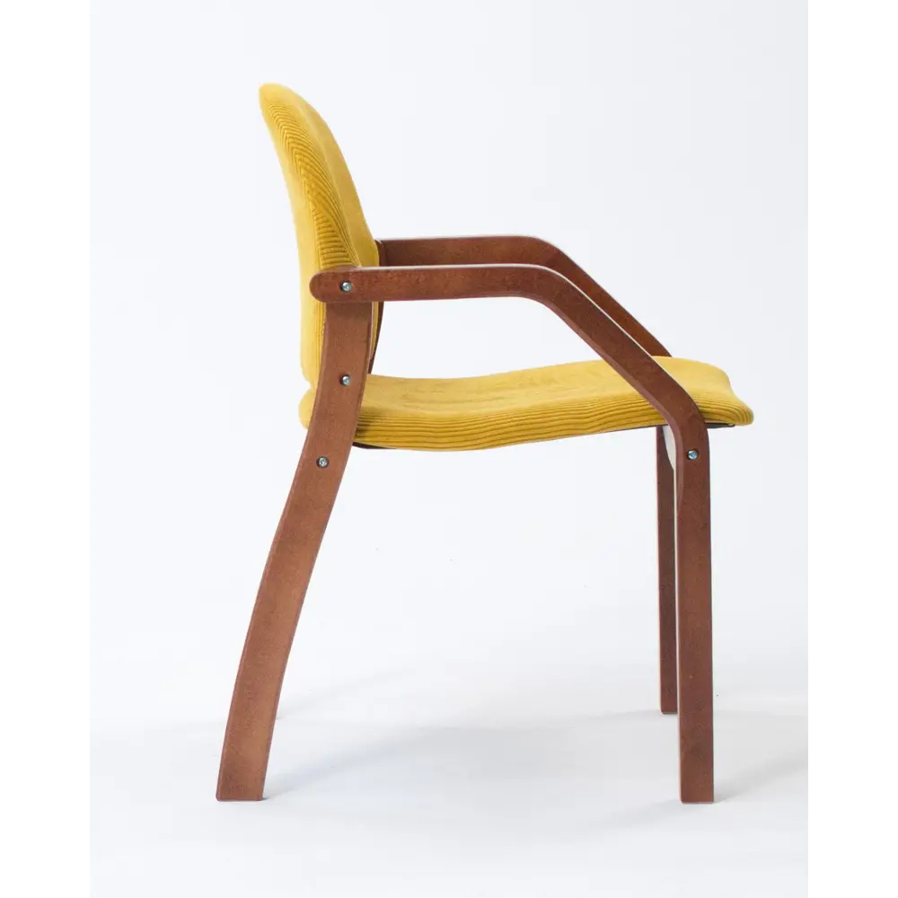 Фото Стул Zip-mebel Джуно 85x56x48 см фанера цвет желтый/натуральное дерево Фото Стул Zip-mebel Джуно 85x56x48 см фанера цвет желтый/натуральное дерево