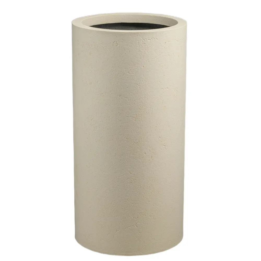 Фото Кашпо Cylinder hl80-40l Evabrick 40 см 80 см 84 л полимербетон бежевый Фото Кашпо Cylinder hl80-40l Evabrick 40 см 80 см 84 л полимербетон бежевый