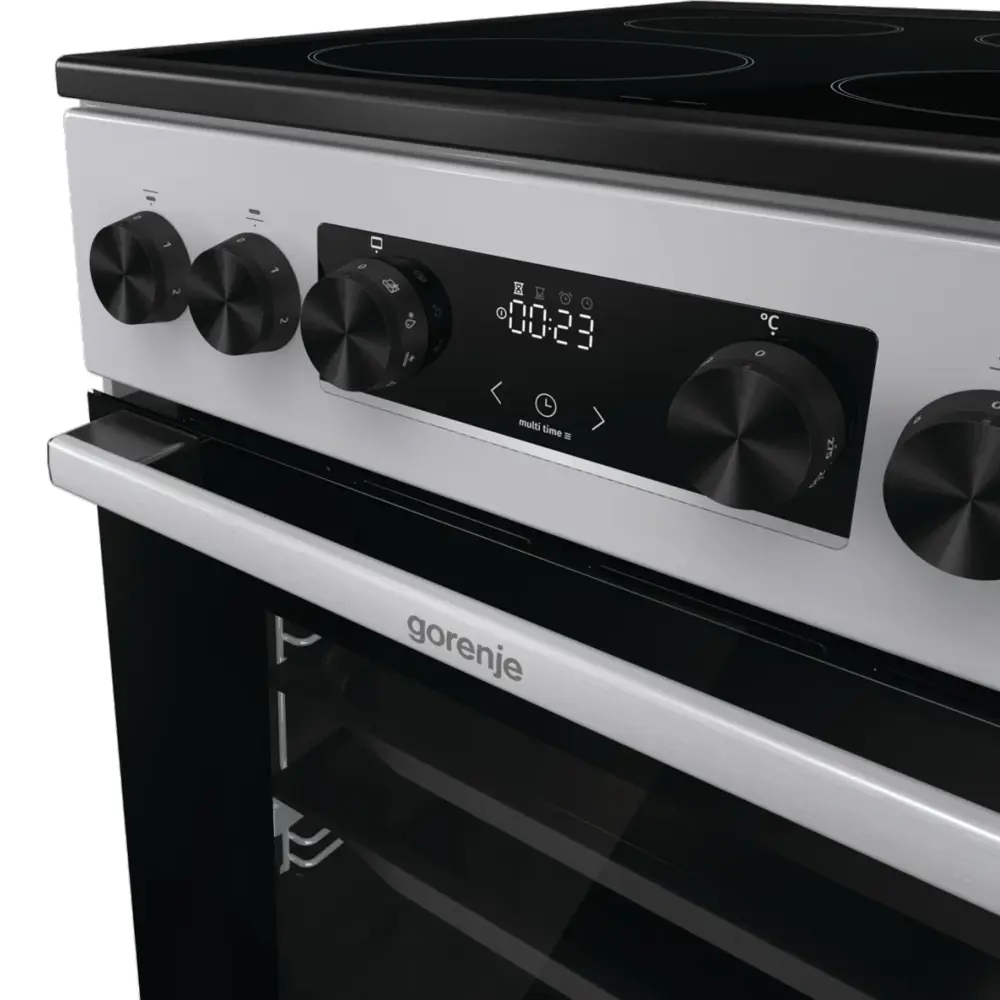 Фото 4 Кухонная плита Gorenje GEC5C41SG 50x85x59.4 см цвет нержавеющая сталь Фото 4 Кухонная плита Gorenje GEC5C41SG 50x85x59.4 см цвет нержавеющая сталь