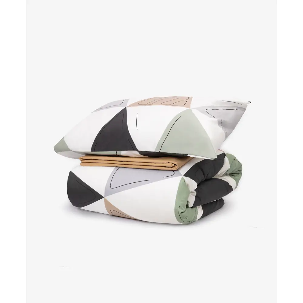 Фото 2 Комплект постельного белья Gulliver 124GHUH03022, двуспальный, сатин, разноцветный Фото 2 Комплект постельного белья Gulliver 124GHUH03022, двуспальный, сатин, разноцветный