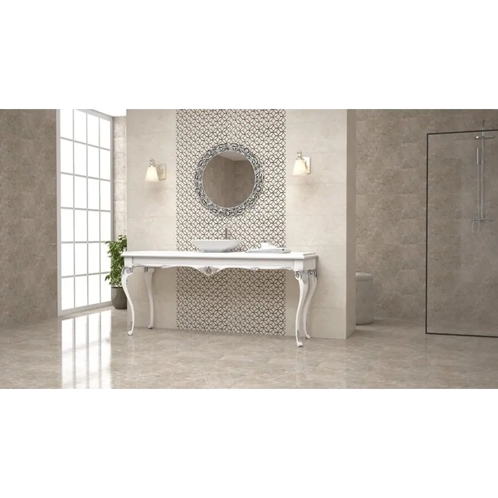 Фото 2 Керамическая плитка Bien Imperial Glossy Grey Rec 0038 BIEN0038 60x60см 1.44 м² цвет серый, серебристый Фото 2 Керамическая плитка Bien Imperial Glossy Grey Rec 0038 BIEN0038 60x60см 1.44 м² цвет серый, серебристый