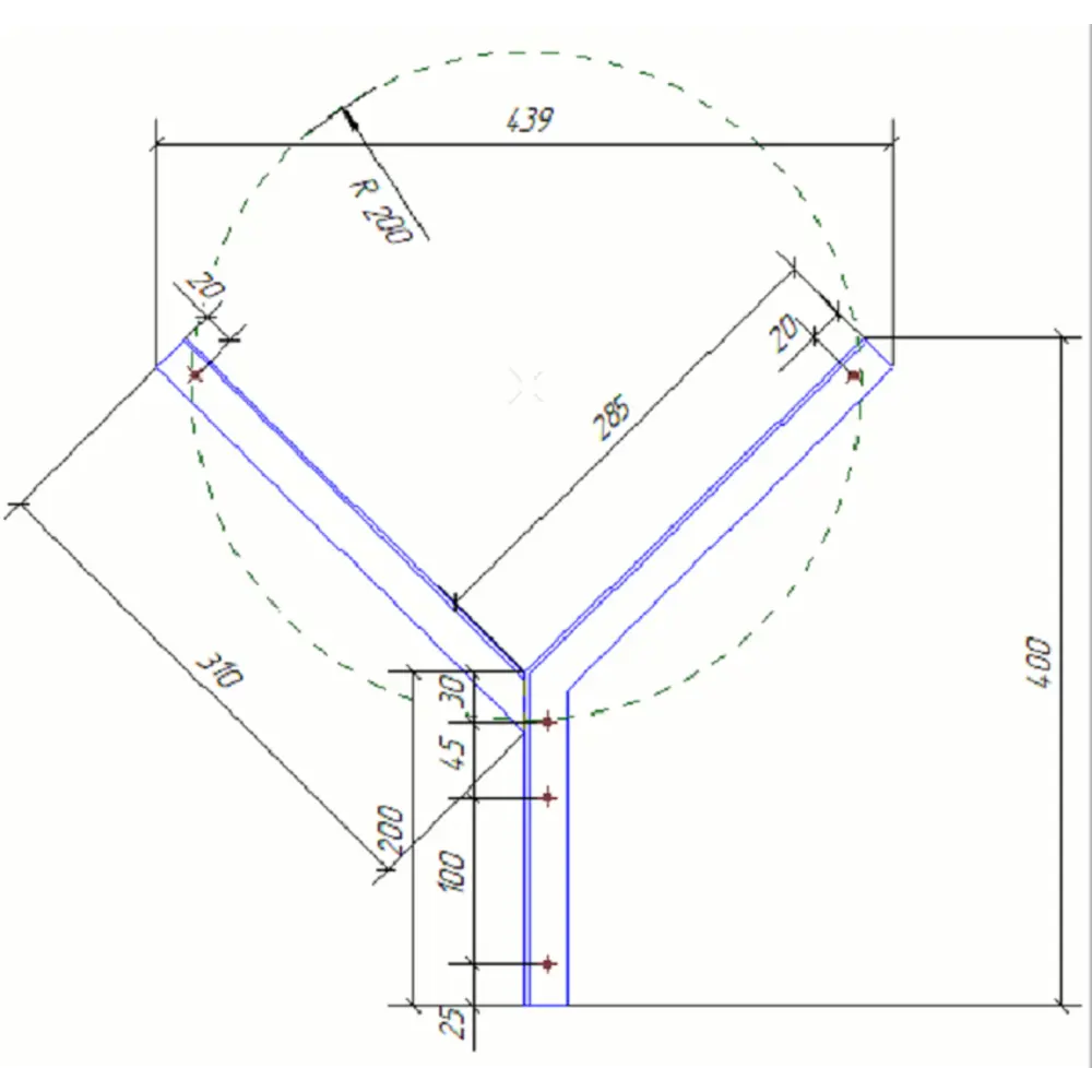 Фото Кронштейн Meetorra для монтажа спирального барьера безопасности ⌀400мм Y-образный RAL 7040 Фото Кронштейн Meetorra для монтажа спирального барьера безопасности ⌀400мм Y-образный RAL 7040
