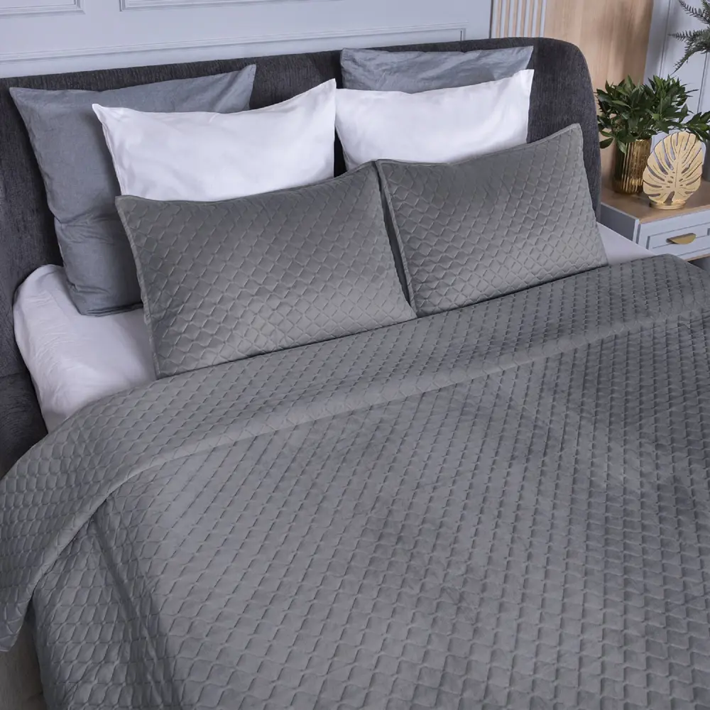 Фото Декоративные наволочки Tessolo home Z10101/56GYTH 50x70 см, 2 шт, цвет серый Фото Декоративные наволочки Tessolo home Z10101/56GYTH 50x70 см, 2 шт, цвет серый