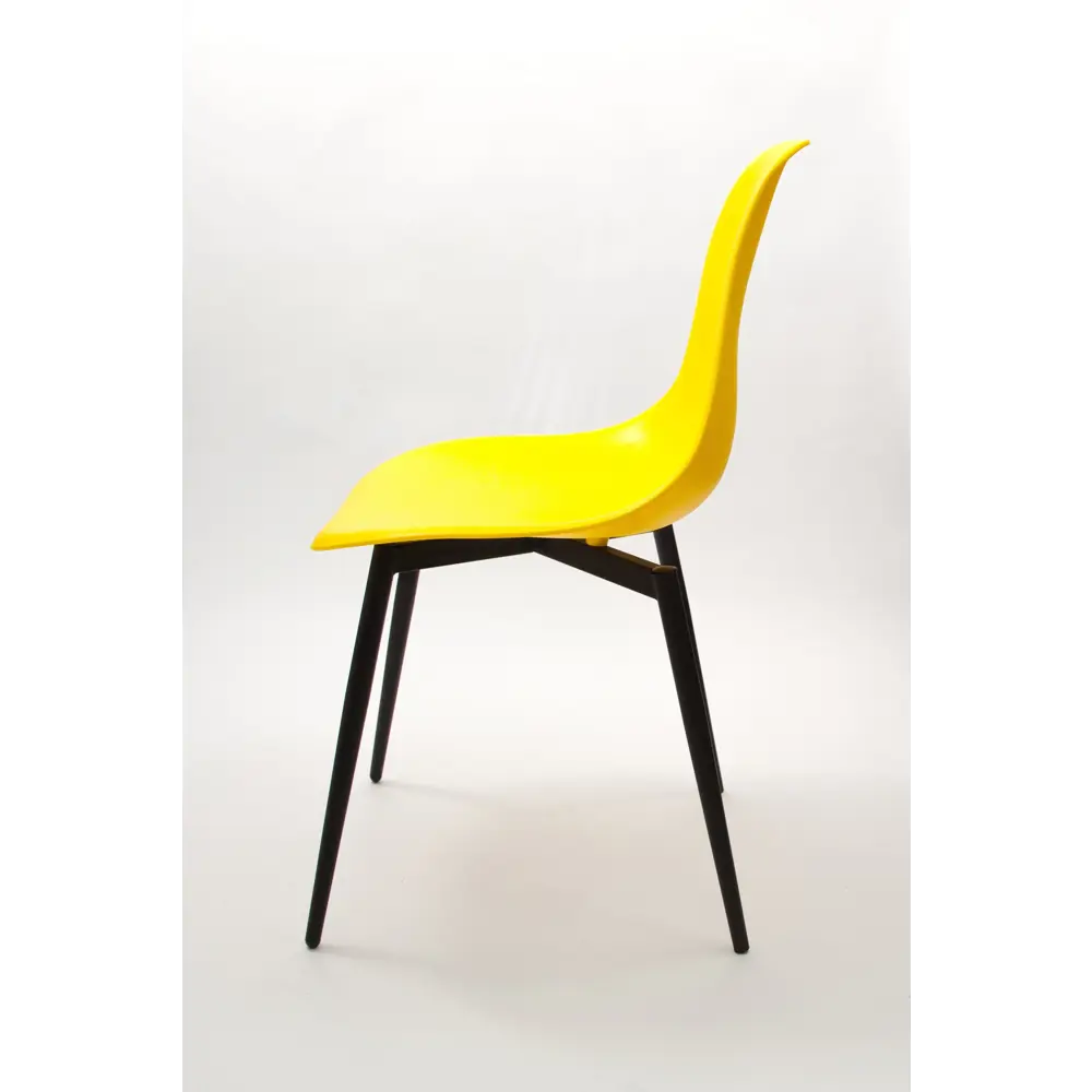 Фото 3 Стул Zip-Mebel Туссе 45x83x46 см ABS-пластик цвет желтый Фото 3 Стул Zip-Mebel Туссе 45x83x46 см ABS-пластик цвет желтый