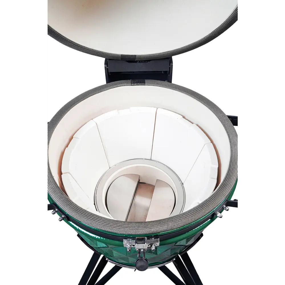 Фото 5 Гриль для барбекю Diamond egg XLDE02/Green толщина 30 мм 125x65x65 см Фото 5 Гриль для барбекю Diamond egg XLDE02/Green толщина 30 мм 125x65x65 см