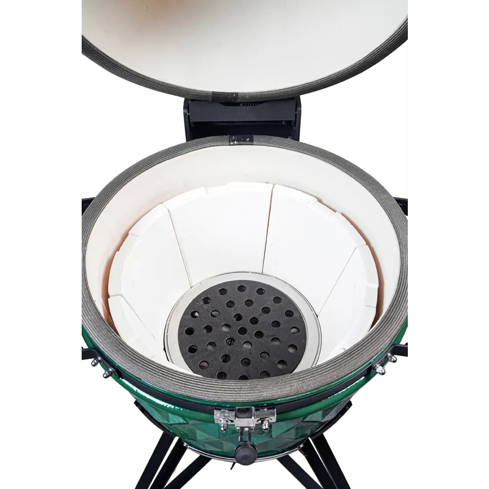 Фото 6 Гриль для барбекю Diamond egg XLDE02/Green толщина 30 мм 125x65x65 см Фото 6 Гриль для барбекю Diamond egg XLDE02/Green толщина 30 мм 125x65x65 см