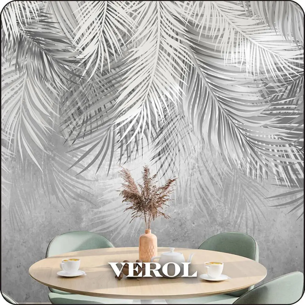 Фото 6 Фотообои флизелиновые 3D Verol Листья 300x283 см Фото 6 Фотообои флизелиновые 3D Verol Листья 300x283 см