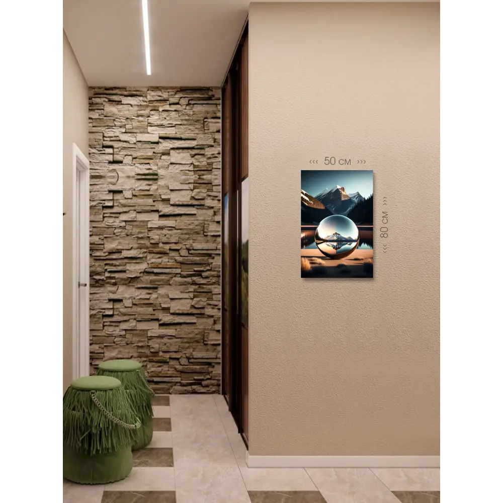 Фото 3 Картина на холсте First Class Images 102191 80x50 см