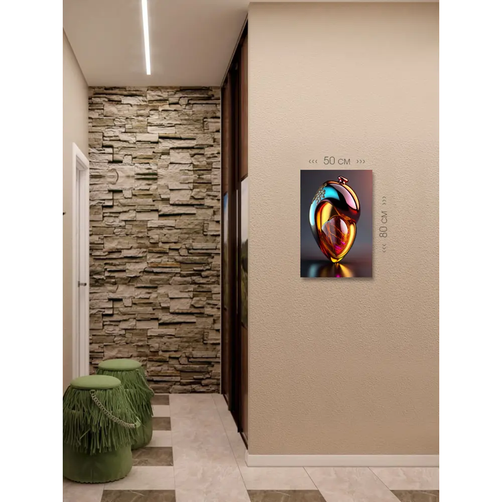 Фото 3 Картина на холсте First Class Images 102216 80x50 см