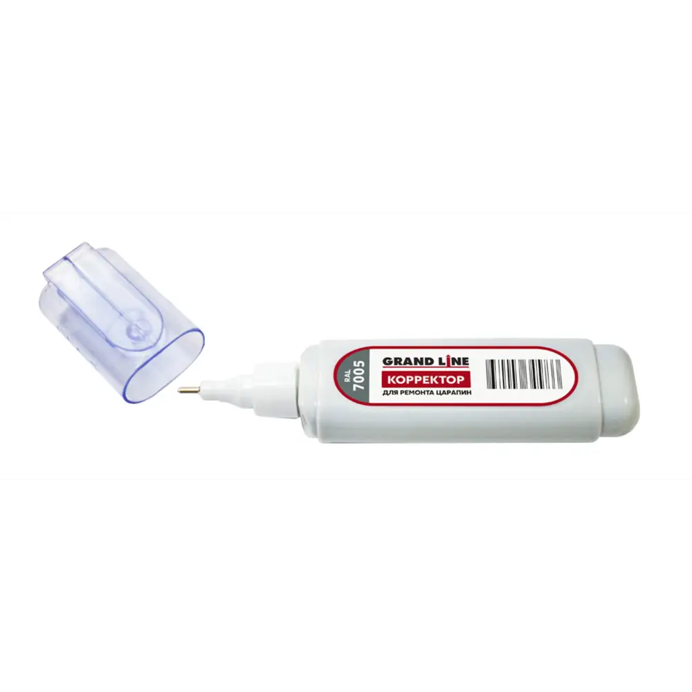 Фото Корректор Grand line для ремонта царапин RAL 7005 цвет мышино-серый 0.012 л Фото Корректор Grand line для ремонта царапин RAL 7005 цвет мышино-серый 0.012 л