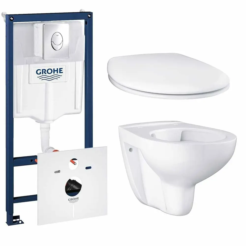 Фото 2 Готовый набор для туалета GROHE Bau Ceramic (NW0004)