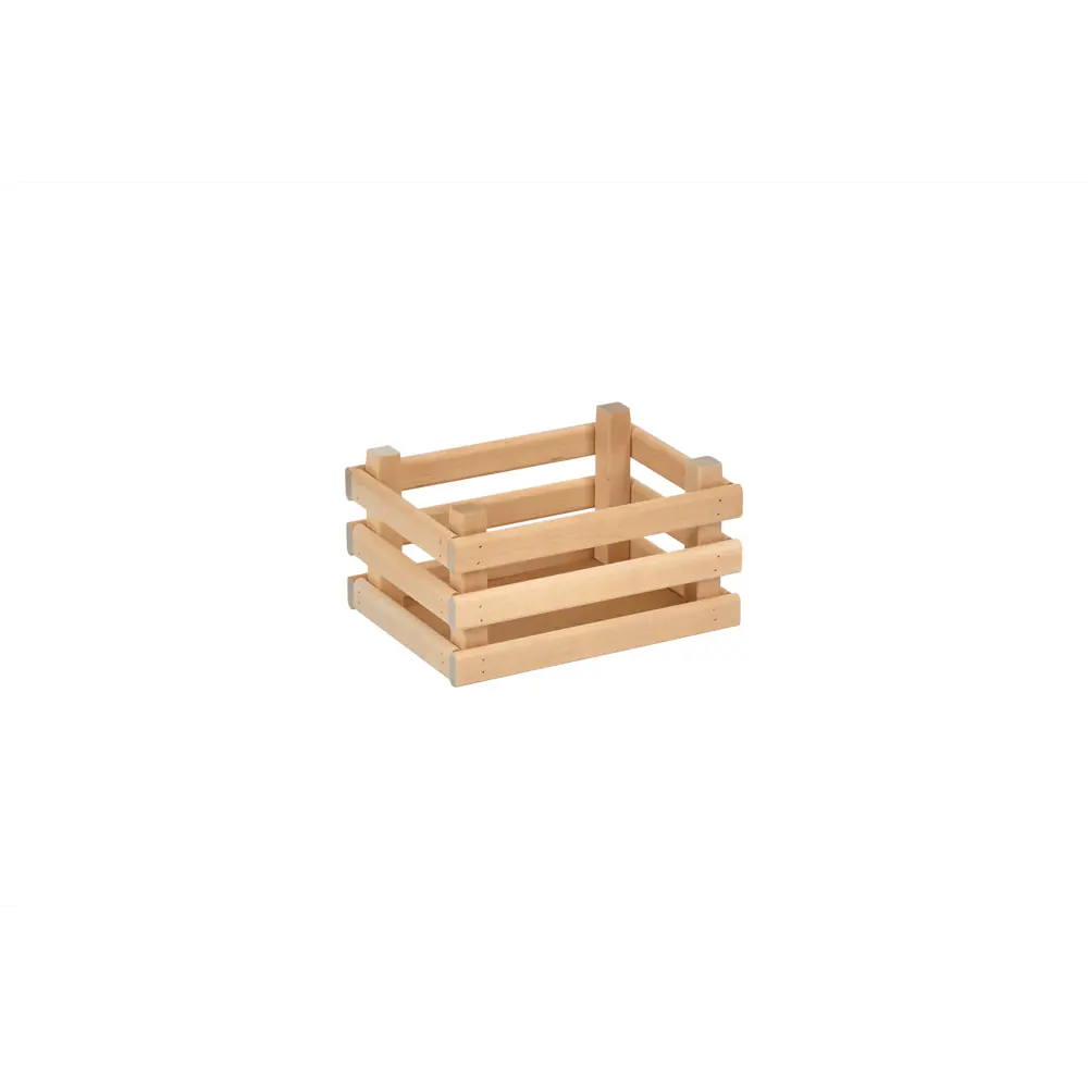 Фото 3 Ящик деревянный для хранения Polini Home Basket 23x17x12см береза натуральный Фото 3 Ящик деревянный для хранения Polini Home Basket 23x17x12см береза натуральный
