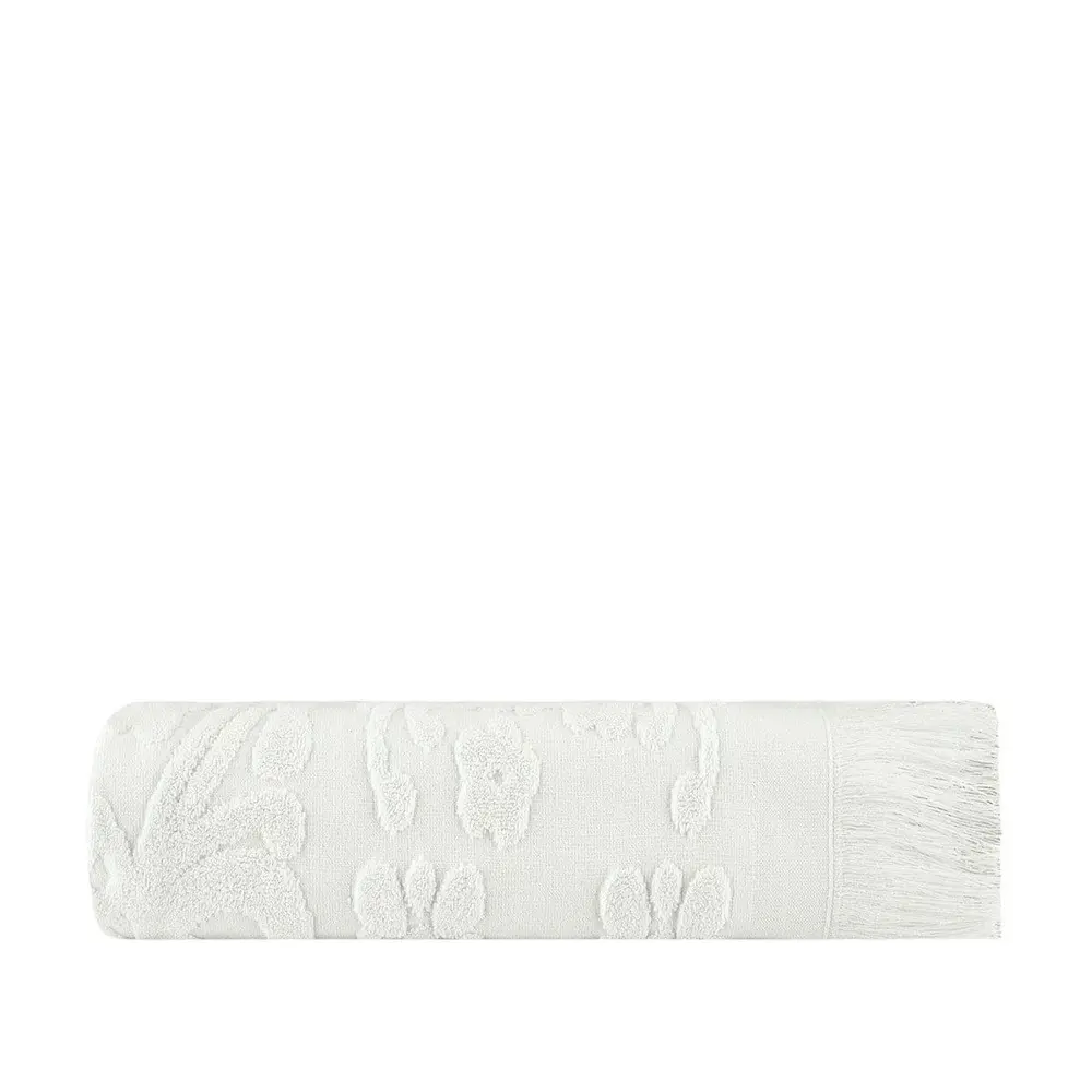 Фото 2 Полотенце Arya Home Isabel Soft для ванной 70x140 см экрю