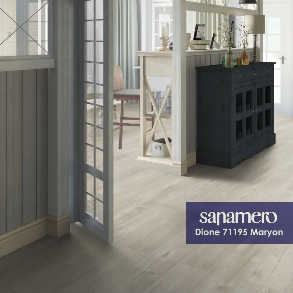 Фото SPC плитка Sanamero Dione Maryon 33 класс толщина 4 мм 2.16 м², цена за упаковку Фото SPC плитка Sanamero Dione Maryon 33 класс толщина 4 мм 2.16 м², цена за упаковку
