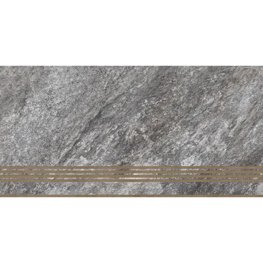 Фото 2 Ступень керамогранит Global Tile Thor ST220VG 30x60, цвет серый, цена за упаковку Фото 2 Ступень керамогранит Global Tile Thor ST220VG 30x60, цвет серый, цена за упаковку