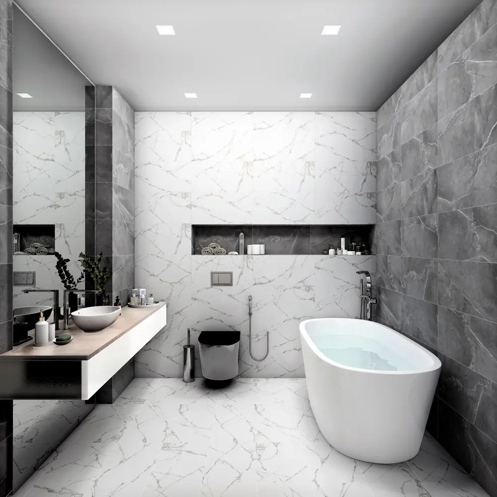 Фото 3 Керамогранит Global Tile Corona 6260-0246-1031 30x60, цвет белый Фото 3 Керамогранит Global Tile Corona 6260-0246-1031 30x60, цвет белый