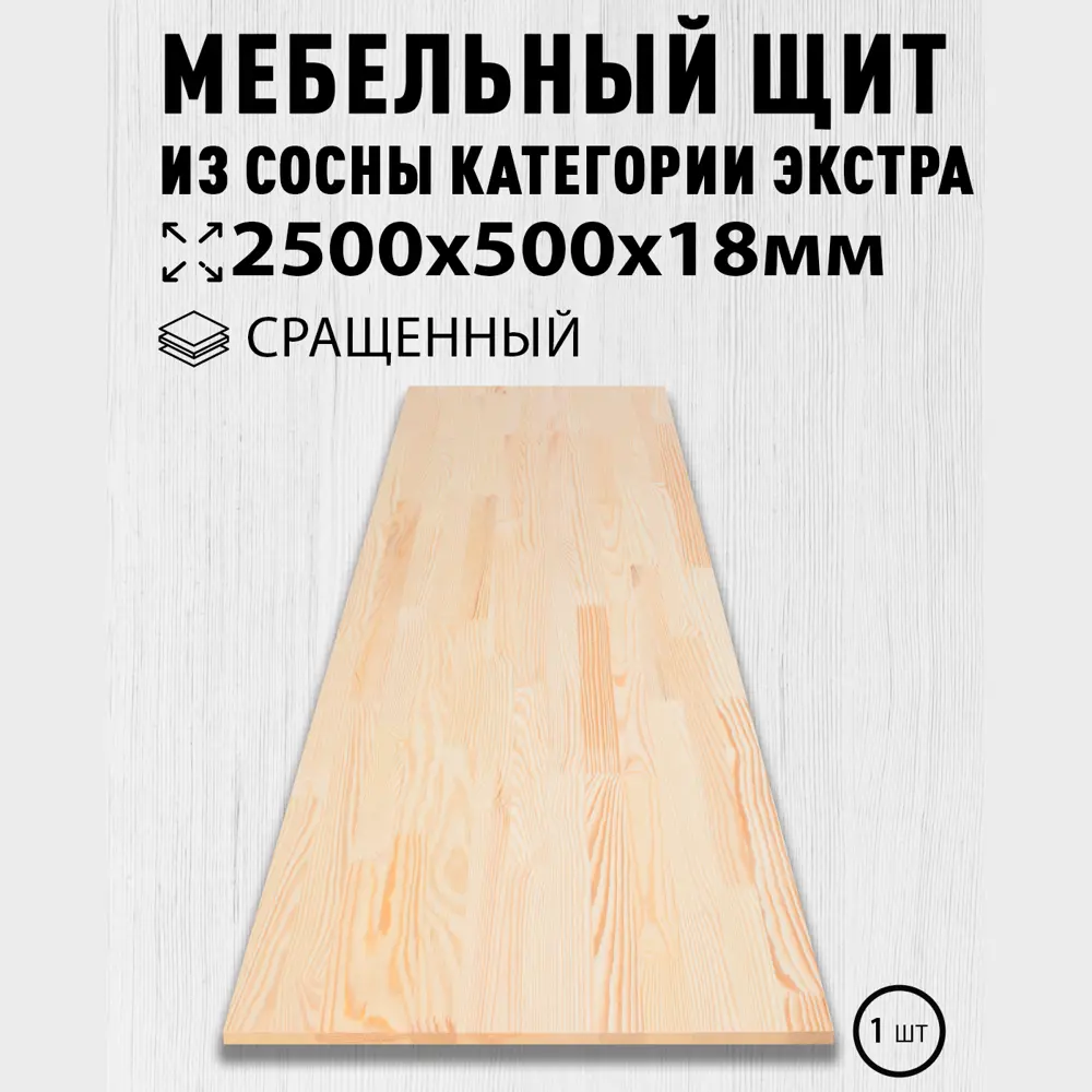 Фото 5 Мебельный щит Дом дерева 50x250x1.8 см сосна сорт Экстра Фото 5 Мебельный щит Дом дерева 50x250x1.8 см сосна сорт Экстра