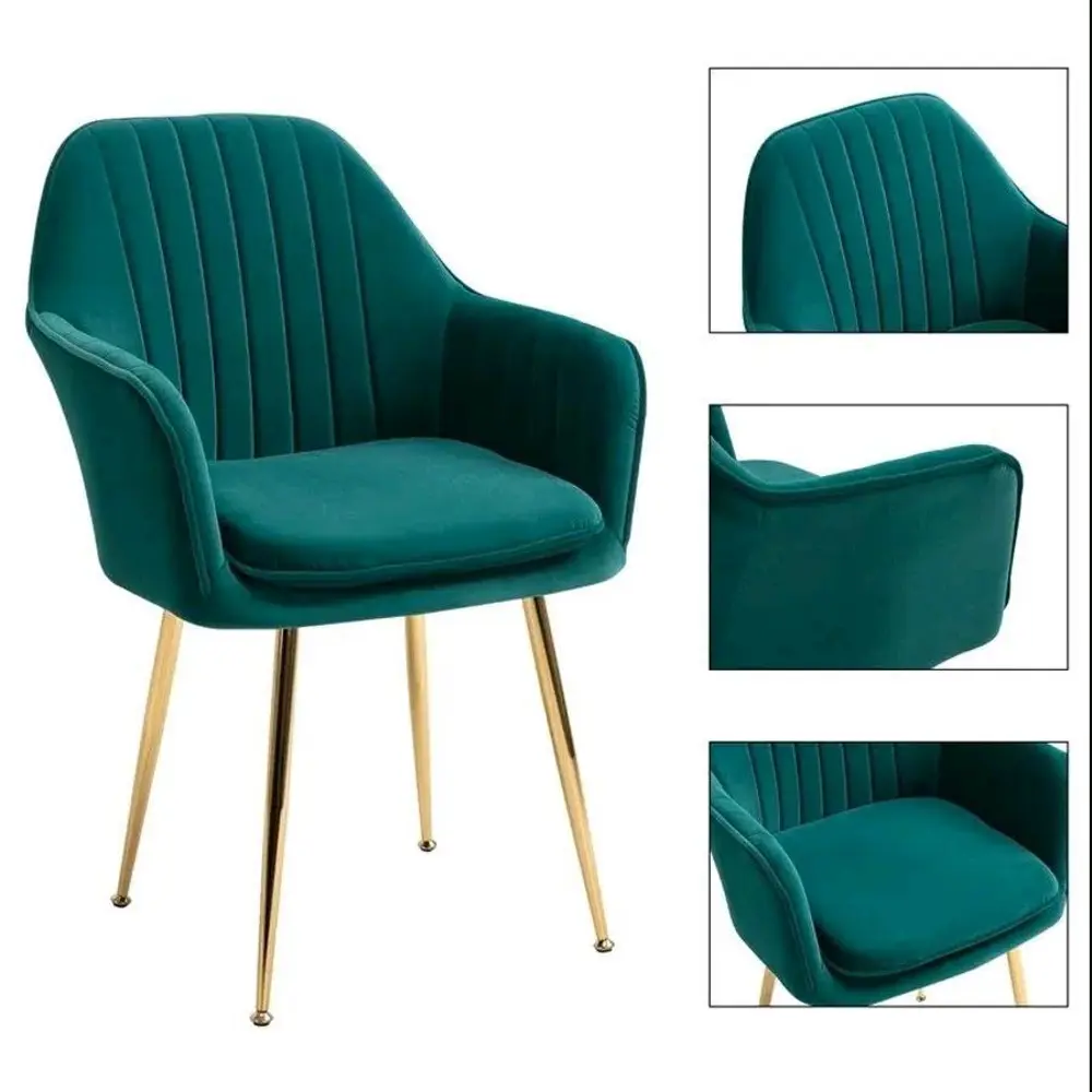 Фото 2 Стул Hesby Tranquil synchrony 59x88x56 см велюр цвет зеленый Фото 2 Стул Hesby Tranquil synchrony 59x88x56 см велюр цвет зеленый
