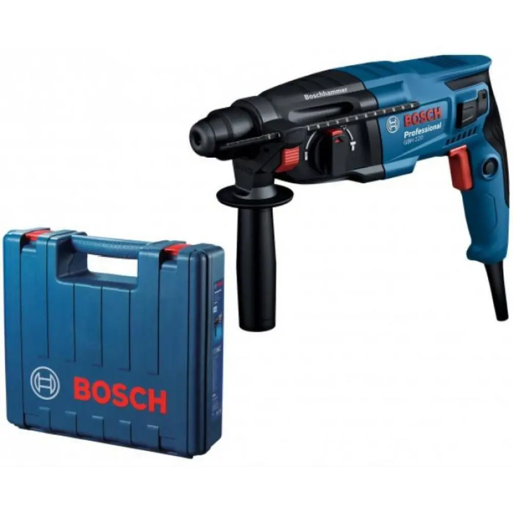 Фото 3 Перфоратор сетевой SDS Plus Bosch Professional GBH 220 ,720 Вт, 2 Дж Фото 3 Перфоратор сетевой SDS Plus Bosch Professional GBH 220 ,720 Вт, 2 Дж