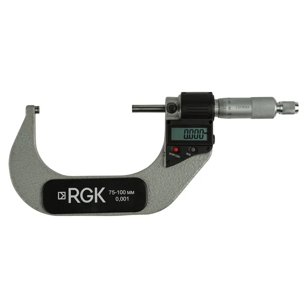 Фото Микрометр RGK MC-100 100 мм Фото Микрометр RGK MC-100 100 мм