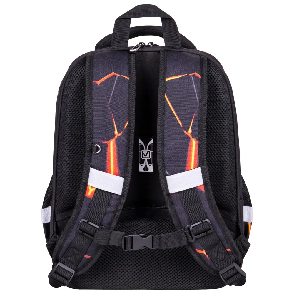 Фото 4 Рюкзак Brauberg Fit 27x38x14 см эва цвет оранжевый/черный Фото 4 Рюкзак Brauberg Fit 27x38x14 см эва цвет оранжевый/черный