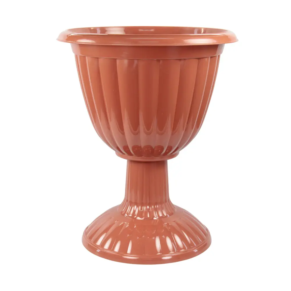 Фото Вазон Жасмин Альтернатива 18 л пластик коричневый 11014 41.8 см