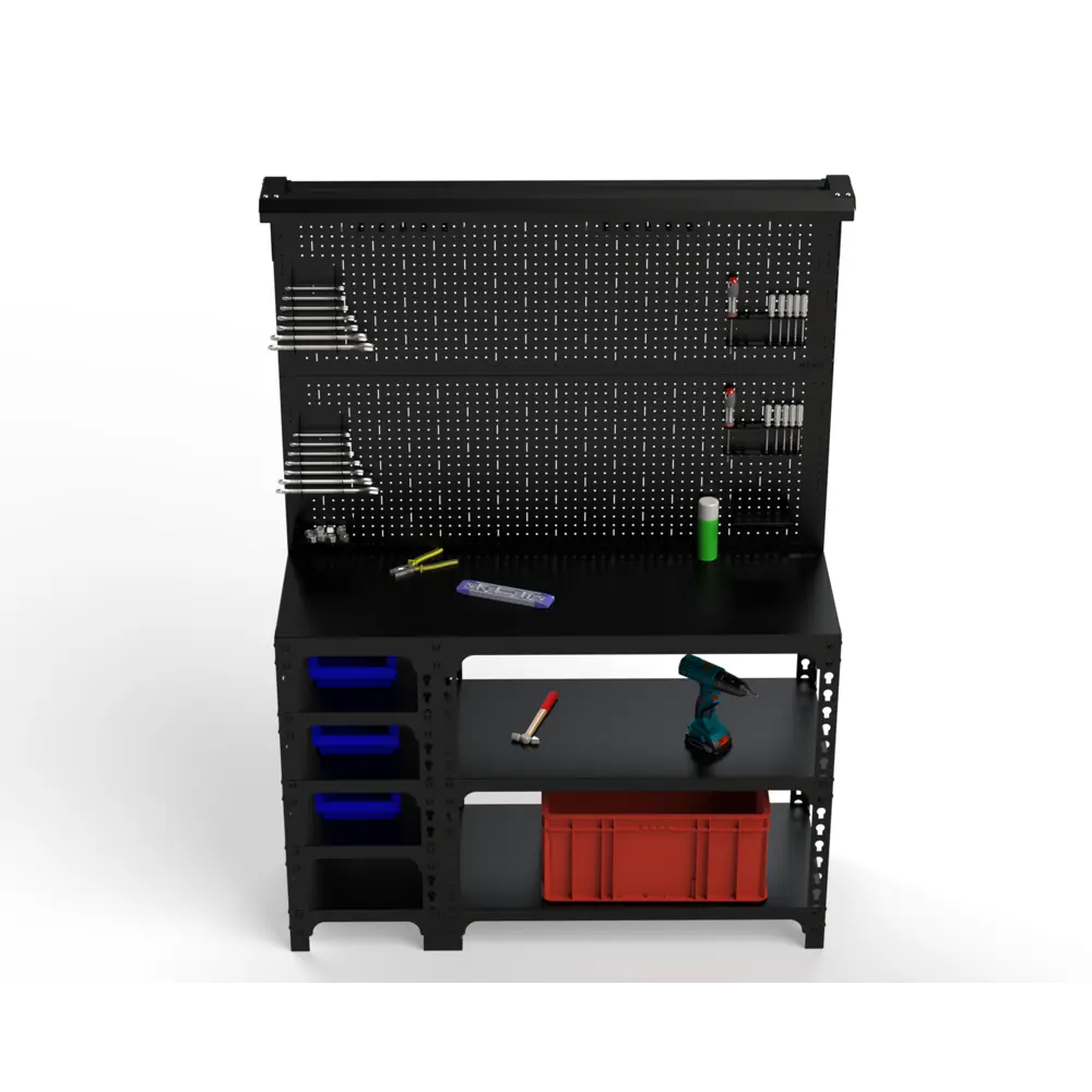 Фото 2 Стол-верстак Metalex Sun 117361 950x1000x400 мм, максимальная нагрузка до 260 кг, с комплектом освещения