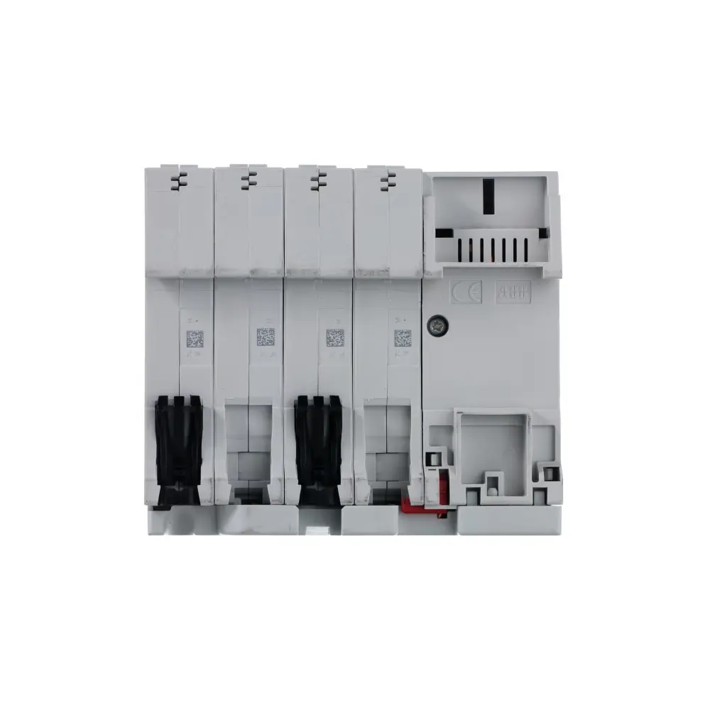 Фото 4 Дифференциальный переключатель ABB четырехполюсный 6 модулей C 20А 30мА тип AC 6кА DS204 Фото 4 Дифференциальный переключатель ABB четырехполюсный 6 модулей C 20А 30мА тип AC 6кА DS204