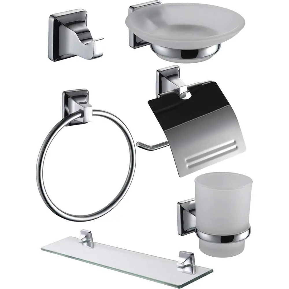Фото Комплект аксессуаров Bath Plus Prime SET1 Фото Комплект аксессуаров Bath Plus Prime SET1