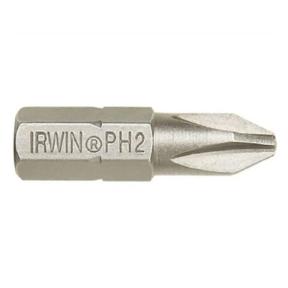 Фото Бита крестовая магнитная Irwin 10504331 PH2x25 мм, 10 шт. Фото Бита крестовая магнитная Irwin 10504331 PH2x25 мм, 10 шт.