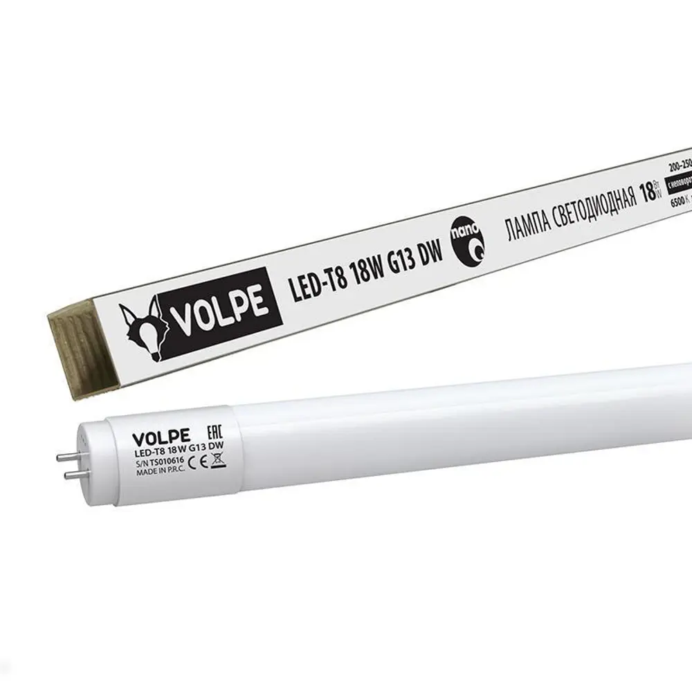 Фото Трубчатая лампа Volpe Nano UL-00001457 G13 1620 Лм 18 Вт Фото Трубчатая лампа Volpe Nano UL-00001457 G13 1620 Лм 18 Вт